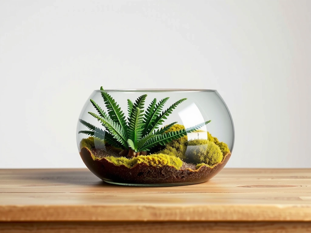 Terrarium als Symbol für digitales Gleichgewicht